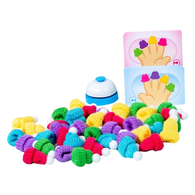 Juego de marionetas para dedos Hugo juego de batalla juguete preescolar juegos interactivos reconocimiento de Color de ojos