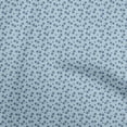 thumbnail image 1 of oneOone Georgette Viscose Light Blue Fabric Floral Sewing Craft Projects Fabric Prints By Yard 42 Inch Wide, 1 of 5