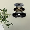 thumbnail image 2 of Designer Please Turn Off Appliances After Use Sign (Brushed Silver) - Large, 2 of 3