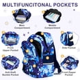 thumbnail image 3 of AoDai Three-piece schoolbag set for teenagers, middle school student backpack, lightweight and durable, casual outdoor backpack, 3 of 8