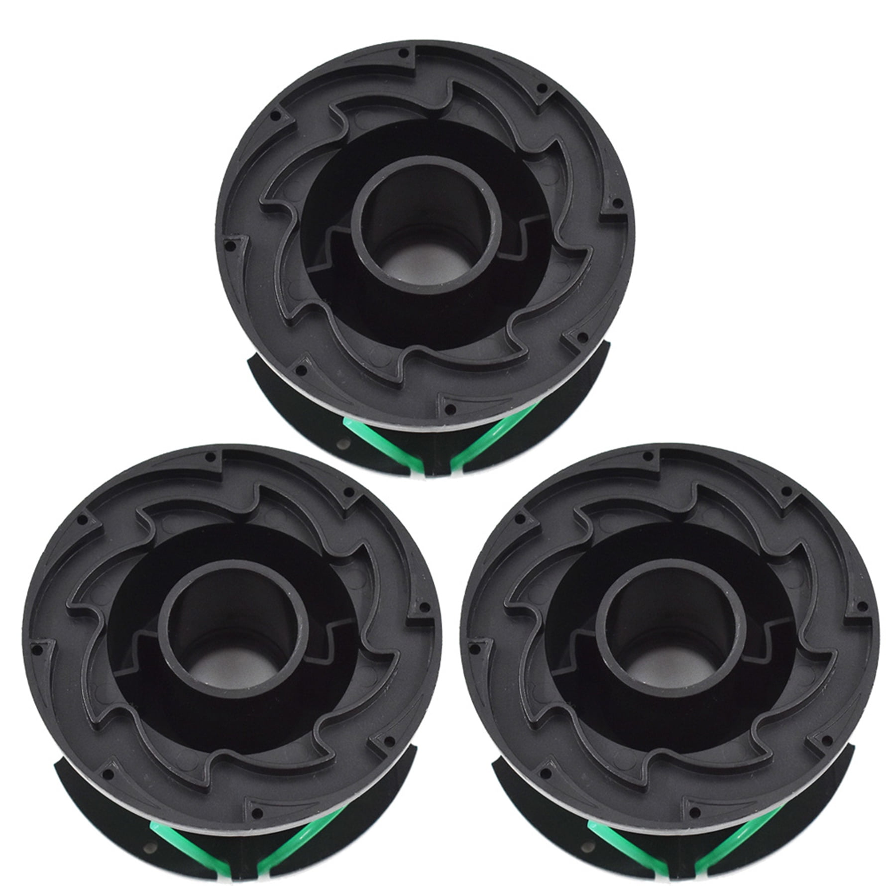 Replacement Trimmer Line Spools Weed Eater Line for SF-080 Black & Decker GH3000 GH3000R LST540 LST540B, 3 PCS