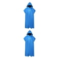thumbnail image 2 of Sonducket Albornoz de poliéster a prueba de viento de secado rápido reemplazo térmico microfibra lavable hombres mujeres bata de baño con Azul 2Conjunto, 2 of 6