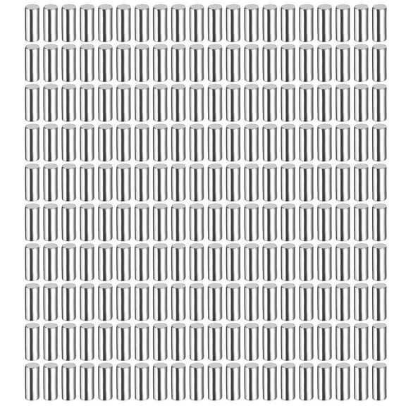 200Pack 2 x 5 mm Dowel Pins, 304 Stainless Steel Shelf Support Peg Pin, Silver