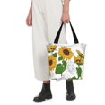 thumbnail image 5 of Bingfone Plump Sunflower And Sketch Women Shoulder Tote Bags Casual Bag Ladies Shopping Handbag, 5 of 7