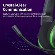 Gaming Headset for PC, PS5, Xbox Series X/S, Xbox One, Switch, MAC, Xbox Headset with Noise Canceling Microphone, Wired Over-Ear Gaming Headphones with RGB Light,Bass Surround-Tronsmart Sounfii G10