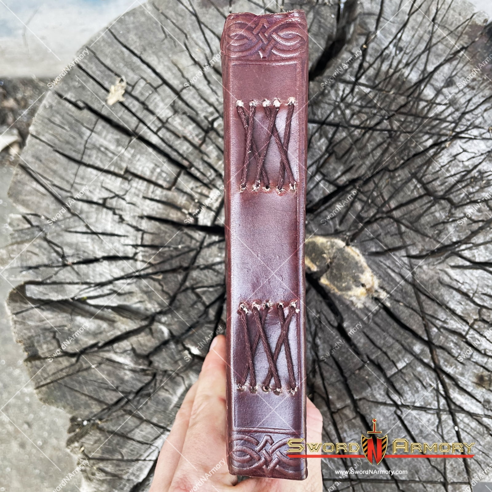 Medieval Genuine Leather Journal Diary Parchment Paper Brown Fierce Dragon