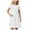 White, variant on Wxirdiow Dresses for Toddlers Girls Dress Summer Ruffle Sleeve Mesh A Line Casual Party Dresses with Pockets Sky Blue Size,4-5 Years