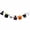 B, variant on Halloween Pumpkin Skeleton Witch Hat Decorative Bunting,Reusable, Tear resistant, Indoor and Outdoor Decor for Halloween Parties, Themed Events, Holiday Decoration