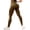 Coffee, variant on 3D Anti Cellulite Leggings High Waisted Butt Lifting Resistance Band Yoga Pants Slimming Stretch Compression Leggings for Athletic Workout Running
