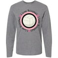thumbnail image 3 of Inktastic I Love Volleyball Sports Long Sleeve T-Shirt, 3 of 5