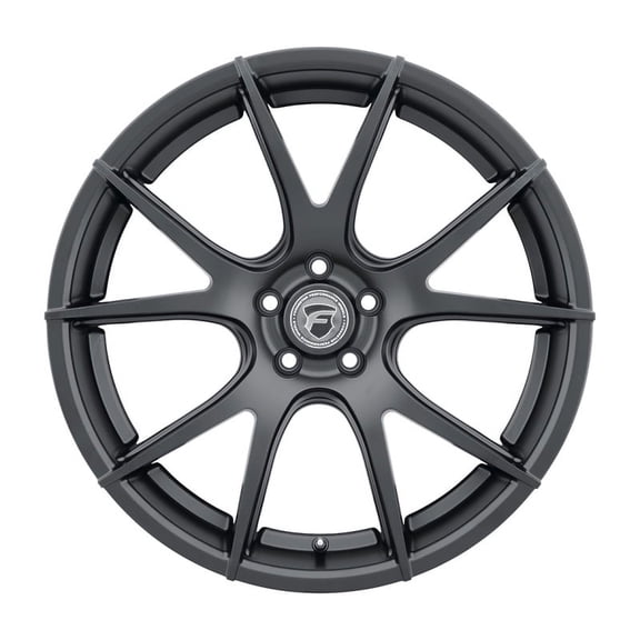 20x9 Forgestar F122 CF5V Satin Black Wheel 5x120 (38mm)