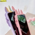 thumbnail image 5 of Pop Fidget Toys Bubble Case For iPhone 11 12 13 Pro X Xs Max XR 6 6s 7 8 Plus 5 5s SE Mini Cartoon Unicorn Soft Silicone Cover, 5 of 5