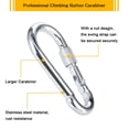 thumbnail image 4 of BUSATIA Tree Swing Hanging Straps Swing Set Accessories Black 1.21 lb, 4 of 6