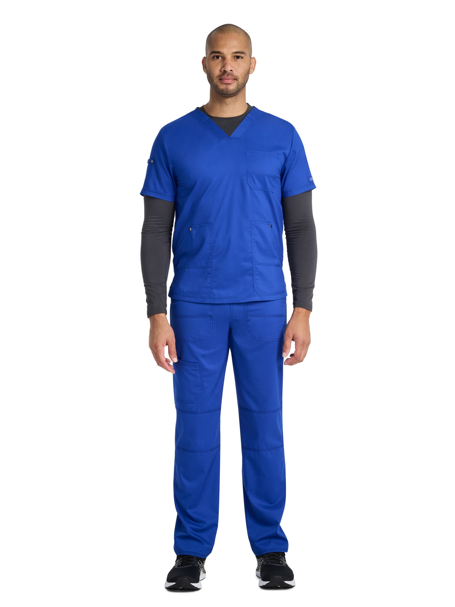 Genuine Dickies Men's Stretch V-Neck Scrub Top