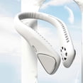 thumbnail image 4 of Bladeless Neck Fans, 4000mAh Usb Rechargeable Neck Fan,Portable Hands Free Neck Fan,Leafless, Headphone Design,Three-Speeds Change, 4 of 5
