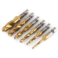 thumbnail image 3 of Filetage Hexagonal Plaqué Titane Filetage Métrique pour Machine à Vis M3 M4 M5 M6 M8 M10 Outils à Main Ensemble de 6 Pcs, 3 of 6