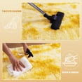 thumbnail image 6 of ASPILLOW Fluffy Area Rugs for Living Room, 4x6 Non Skid Shaggy Carpets for Bedroom, Dorms, Rooms, Home Decor,Tie-dye Yellow, 6 of 6