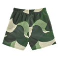 thumbnail image 7 of FORMRS Boys Swim Trunks Quick Dry Mesh Liner Boardshorts Sizes XS-XL, Black Abstract, 7 of 7