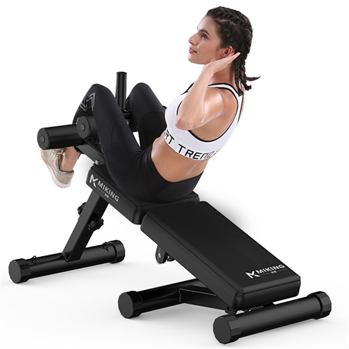Abdominal Bench Sit Up Bench for Core Workout Bench for home Adjustable Ab Bench 