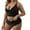 Black, variant on TJAZFJPA Black Lingerie Dress Plus Size Lingerie Set for Women Sexy Lace Halter Bralette High Waist Panty Set Womens Lingeries Push up Sexy Women's Exotic Lingerie Sets Plus Size Mesh