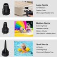thumbnail image 3 of ELECTRIC AIR PUMP FAST INFLATOR CAMP AIR BED MATTRESS POOL COMPRESSOR 240V_Perfect Gift, 3 of 5