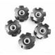 thumbnail image 2 of Sonducket Tuercas en forma de estrella para auriculares, 3 piezas, tuercas de horquilla de acero de aleación para bicicletas, Kit surtido, Ciclismo, 2 of 6