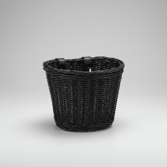 Quick Release Front Bicycle Basket Detachable Mesh Wire Design for Adult Bikes and Cruisers for Shopping and Outdoor Commuting Black