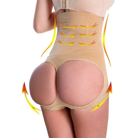

Womens Firm Control Shapewear Butt Lifter Seamless Shaping Hi-Waist Boyshorts Tummy Waist Trainer Cincher Body Shaper