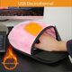 thumbnail image 2 of USB Heated Mouse Pad Typing Hand Heating Mouse Pad Pink, 2 of 5