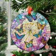 thumbnail image 2 of Butterfly Window Ornament Suncatcher, Light Suncatcher Window Hanging, Garden Lover, Wall Decoration, Gift For Her, 2025, Holiday Decoration, Seasonal 2025, Seasonal Holiday, 2 of 5