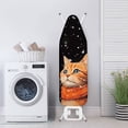 thumbnail image 4 of HELLHERO Polyester Fiber Fabric Ironing Board Covers Quick Install Cat for Friends 15x54 Inch, 4 of 5