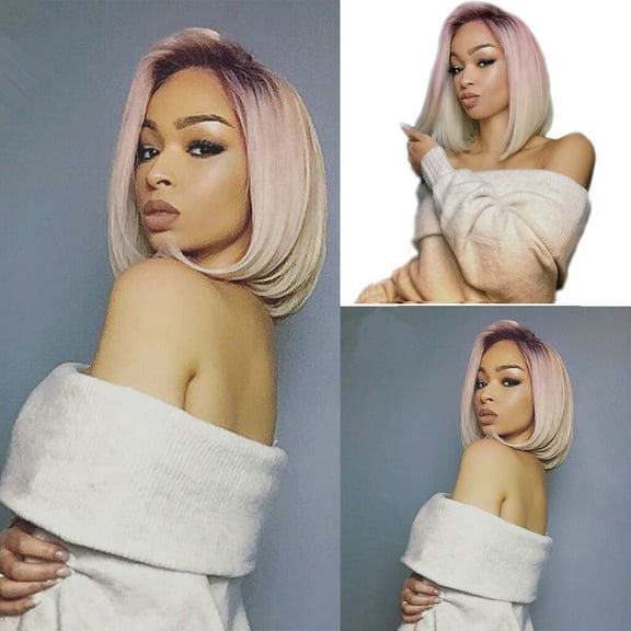 SUCS Synthetic Wave Fashion Wigs Wig Wig Gold Women's Long Hair Curly wig