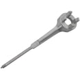 thumbnail image 1 of FELTECHELECTR Llave para tambor de aluminio, llave para tapón de tambor, herramienta para quitar tapas de tambor de un galón, herramienta para abrir barriles, 1 of 6