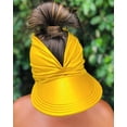 thumbnail image 1 of Visière de Plage, Chapeau Visière, Chapeau Visière d'Été, Casquette Visière, Chapeau Turban, Visière d'Été, Visière de Soleil, Chapeau Visière Protection UV, Casquette Visière Queue de Cheval, 1 of 1