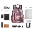 thumbnail image 4 of Fotbe Pink Lotus Buddha Mochila Ligera para Hombres y Mujeres - Duradera y Resistente al Agua, Ideal para Escuela, Trabajo, Viajes y Uso Diario, 4 of 7