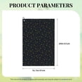 thumbnail image 4 of Kdxio Constellation Pattern Golf Towel (24" X 16") with Carabiner Clip - The Convenient Golf Cleaning Towel, 4 of 8