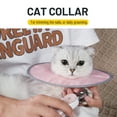 thumbnail image 2 of Cat Cone Collar Stop Licking Adjustable Ribbing Neck Recovery Collar, 2 of 8