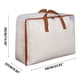 thumbnail image 3 of Xihbxyly Bolsa de Almacenamiento Transparente para Colchas, Diseño Plegable de Gran Capacidad, Material de Pvc Grueso, Multiusos para Ropa de Cama y Ropa, Fácil de Guardar y Transportar, Tamaño 58 X, 3 of 4