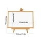 thumbnail image 3 of Pizarra de madera para estudiantes, letrero de tienda, tablero de escritura con soporte, pequeña pizarra de madera para decoración del hogar, manualidades, pizarra pequeña, 3 of 6
