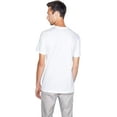 thumbnail image 3 of American Apparel T-Shirt Classique à Manches Courtes Col en V pour Hommes, P, Blanc, 3 of 6