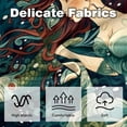 thumbnail image 3 of Mermaid Velvet Throw Pillow Covers Set with Unique Patterns - 16x16, 18x18, 20x20 Inches - 2 Throw Pillow Inserts & Covers for Any Occasion, 3 of 6