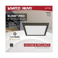 thumbnail image 6 of Blink Pro - Light Bronze / Dark Brown Utilitarian Aluminum Flush Mount Light, 6 of 15