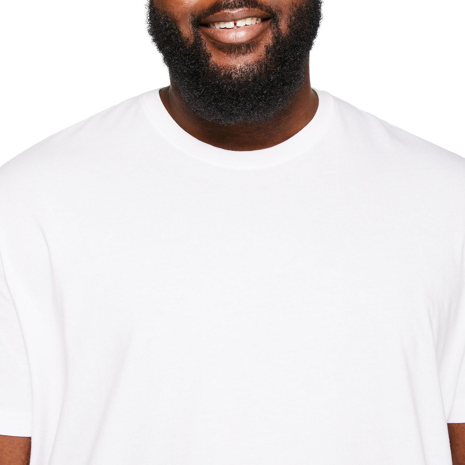 T-shirt à manches courtes George pour hommes forts Tailles 3XL-5XL