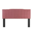 thumbnail image 3 of Modway Camilla Channel Tufted King/California King Performance Velvet Headboard in Dusty Rose, 3 of 8