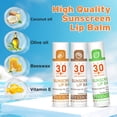 thumbnail image 2 of Bálsamo labial VISRIE, protector solar SPF 30, paquete de 16 con 8 sabores, 2 of 7