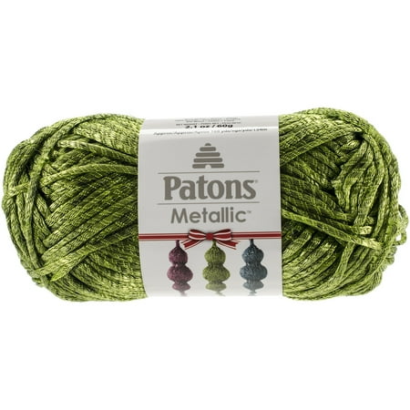 Metallic Holiday Yarn-Green