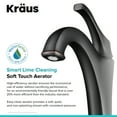 thumbnail image 6 of KRAUS Arlo Oil Rubbed Bronze Single Handle Vessel Bathroom Faucet with Pop Up Drain, 6 of 11