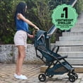 thumbnail image 3 of Ingenuity 3Dquickclose CS+ Compact Fold Infant Baby Stroller, Navy, 3 of 17