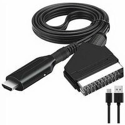 Convertidor de euroconector a HDMI, adaptador de audio y vídeo para HDtv/dvd/set top box/ps3/pal/ntsc Starlight