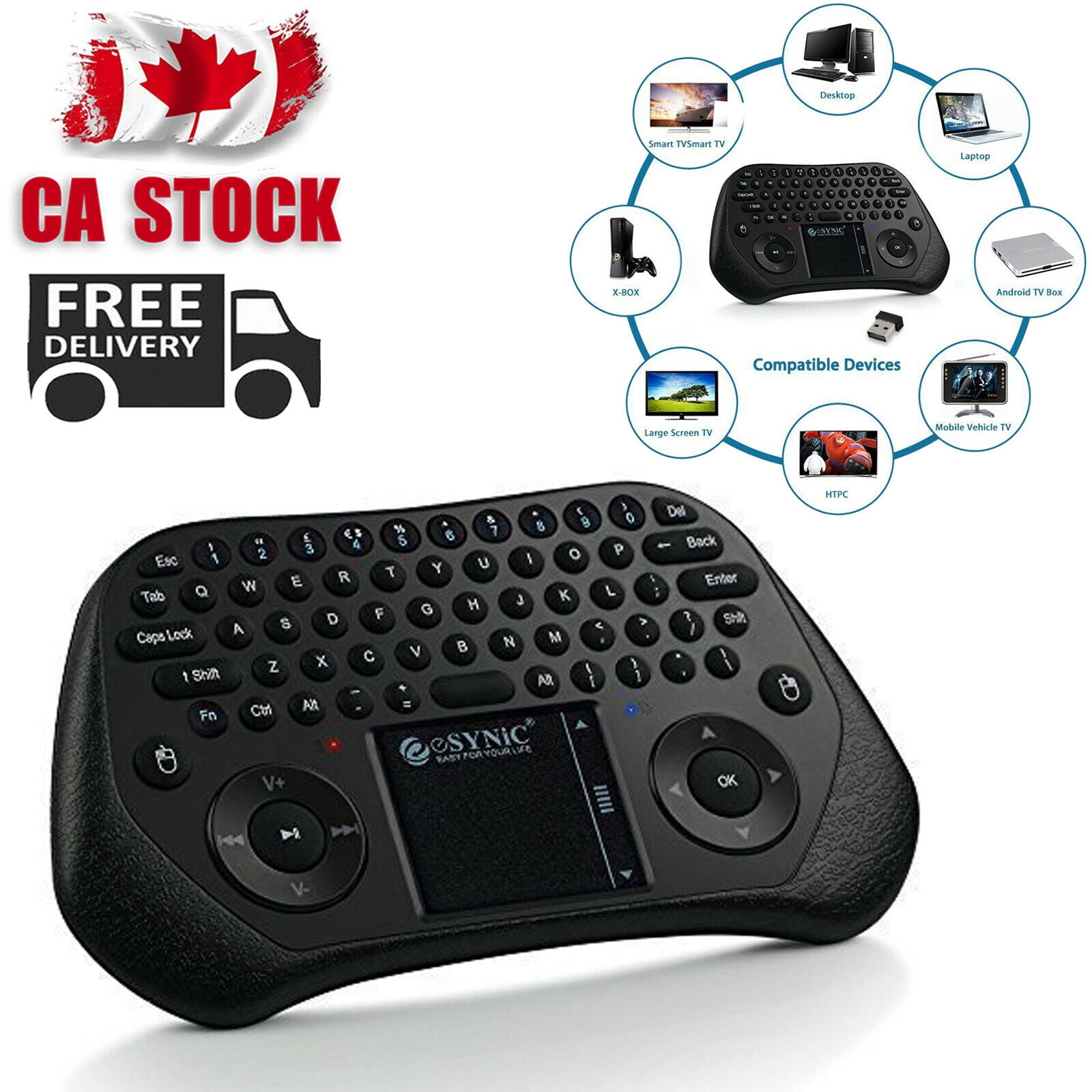 esynic 2.4g wireless touch keyboard usb touchpad esynic 2.4g wireless touch keyboard usb touchpad